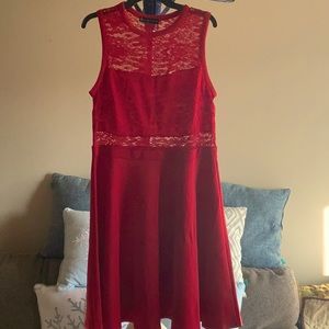 Sexy like red dress by Fashion to Figure Sz 1 but fits as xl